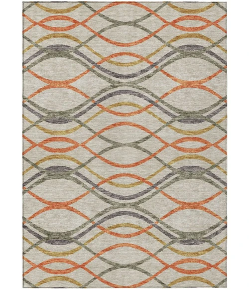 Addison Chantille ACN757-Orange 8 ft. X 10 ft. Rectangle Rug