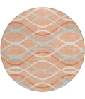 Addison Chantille ACN757-Peach 8 ft. X 8 ft. Round Rug