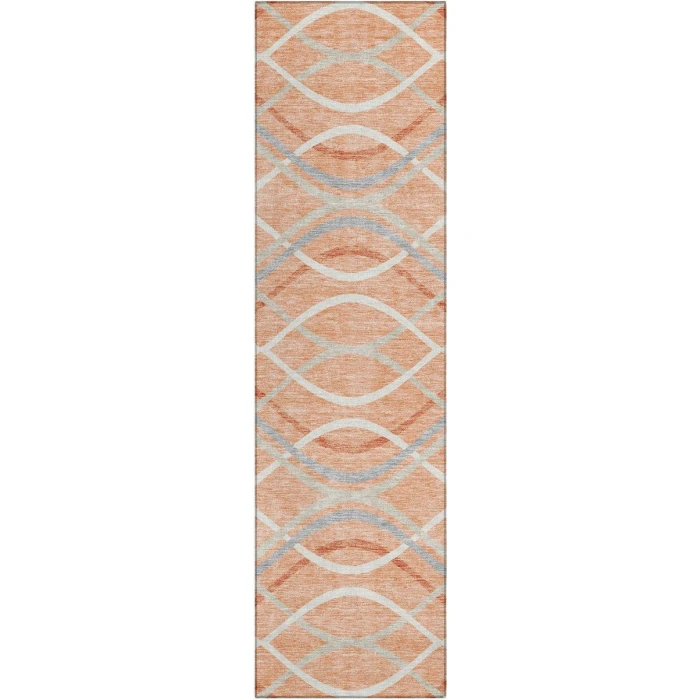 Addison Chantille ACN757-Peach 2 ft. 3 in. X 7 ft. 6 in. Rectangle Rug