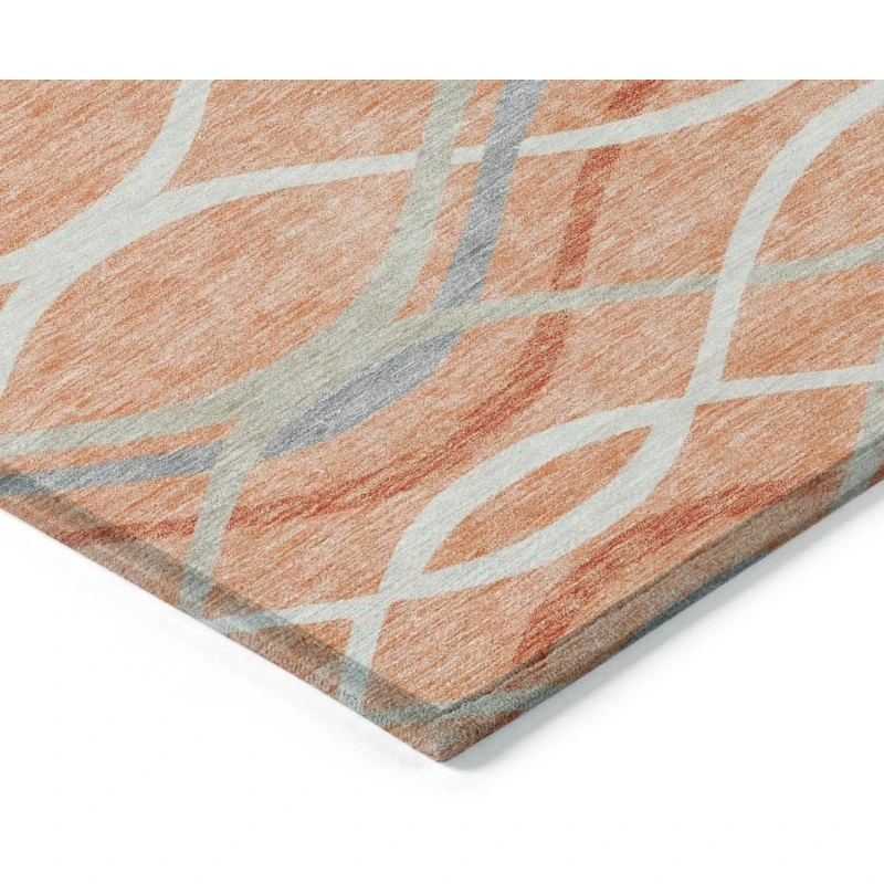 Addison Chantille ACN757-Peach 5 ft. X 7 ft. 6 in. Rectangle Rug