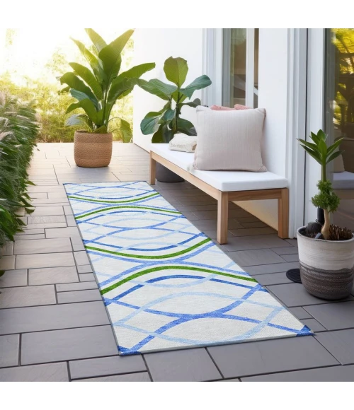 Addison Chantille ACN757-Sky 2 ft. 3 in. X 7 ft. 6 in. Rectangle Rug