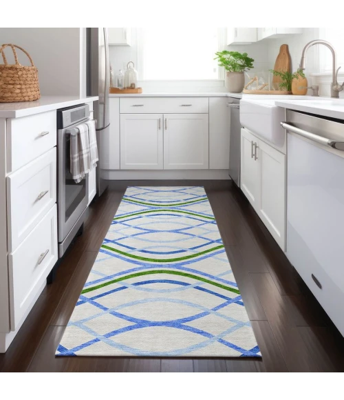 Addison Chantille ACN757-Sky 2 ft. 3 in. X 7 ft. 6 in. Rectangle Rug