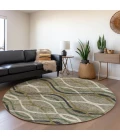 Addison Chantille ACN757-Taupe 8 ft. X 8 ft. Round Rug