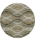 Addison Chantille ACN757-Taupe 8 ft. X 8 ft. Round Rug