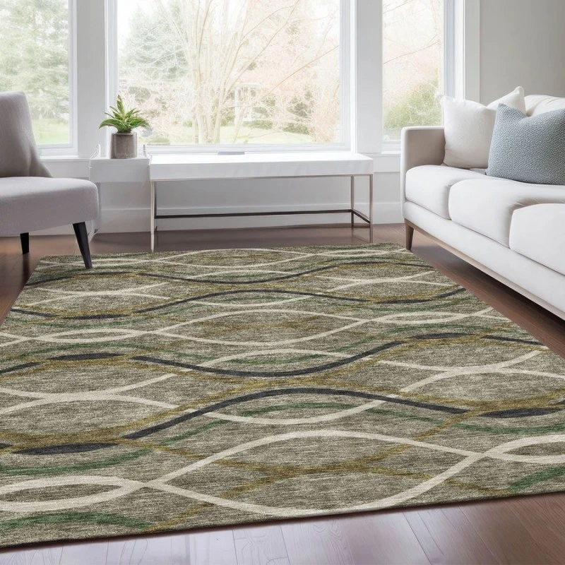 Addison Chantille ACN757-Taupe 9 ft. X 12 ft. Rectangle Rug