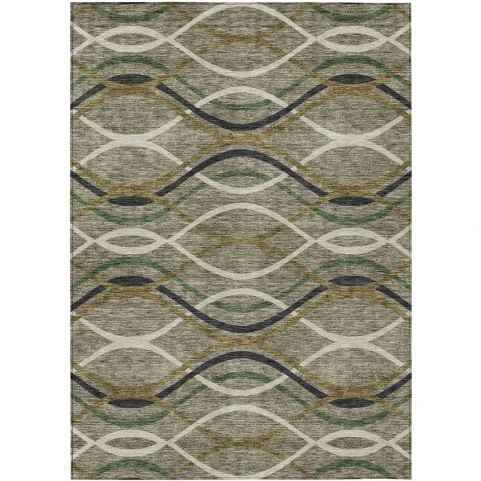 Addison Chantille ACN757-Taupe 9 ft. X 12 ft. Rectangle Rug