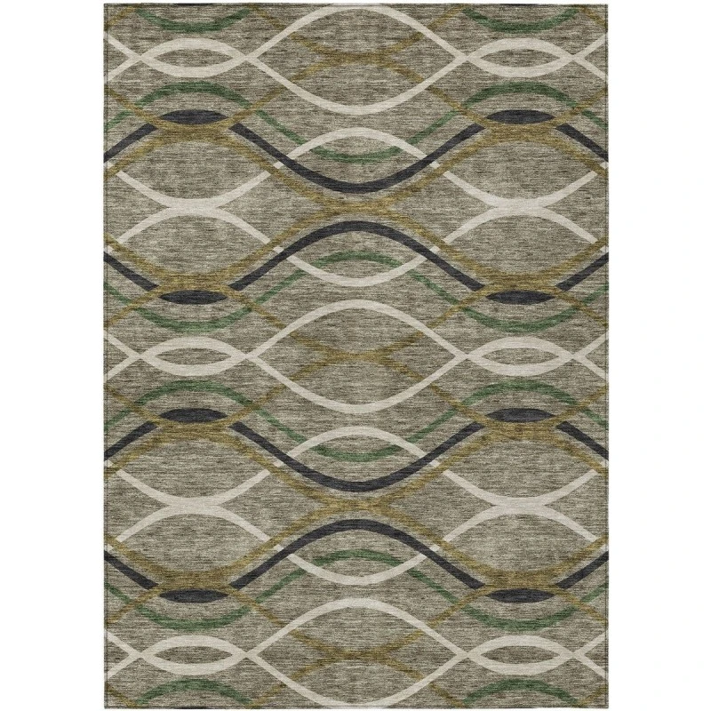 Addison Chantille ACN757-Taupe 9 ft. X 12 ft. Rectangle Rug