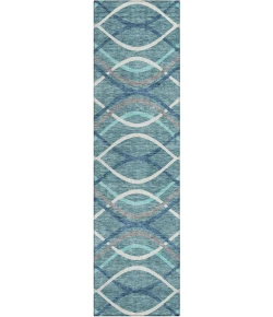 Addison Chantille ACN757-Teal 2 ft. 3 in. X 7 ft. 6 in. Rectangle Rug
