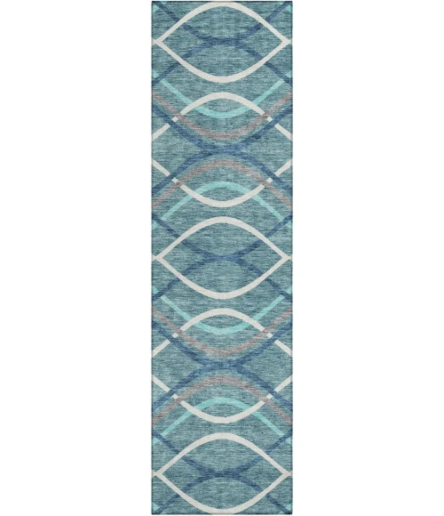 Addison Chantille ACN757-Teal 2 ft. 3 in. X 7 ft. 6 in. Rectangle Rug