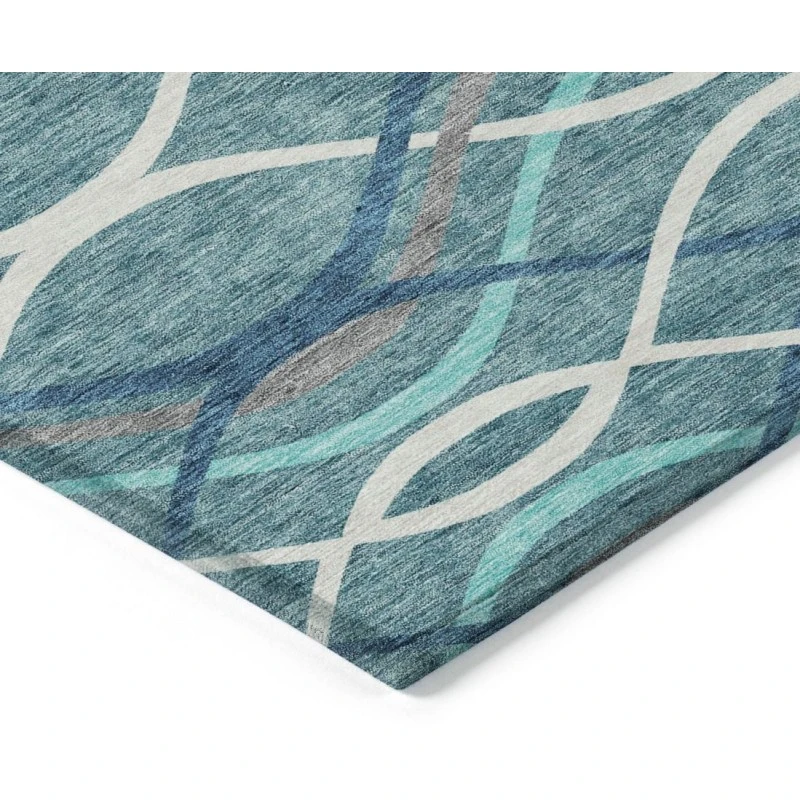 Addison Chantille ACN757-Teal 5 ft. X 7 ft. 6 in. Rectangle Rug