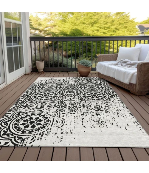 Addison Chantille ACN758-Black 8 ft. X 10 ft. Rectangle Rug
