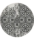 Addison Chantille ACN758-Black 8 ft. X 8 ft. Round Rug