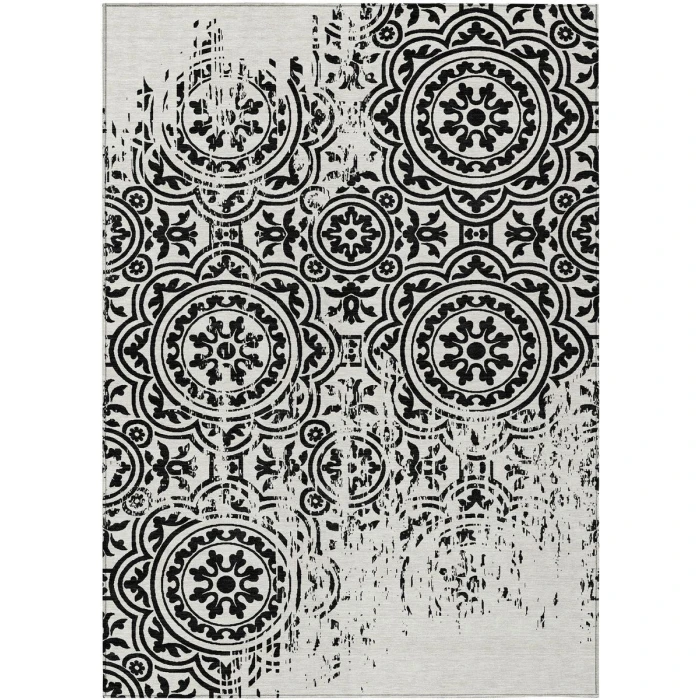 Addison Chantille ACN758-Black 9 ft. X 12 ft. Rectangle Rug