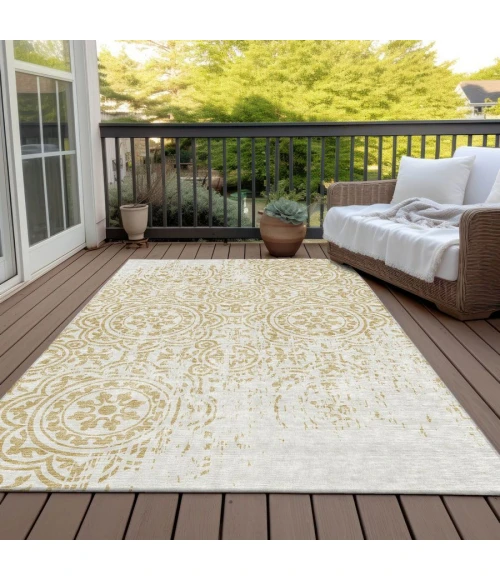 Addison Chantille ACN758-Gold 3 ft. X 5 ft. Rectangle Rug