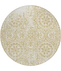 Addison Chantille ACN758-Gold 8 ft. X 8 ft. Round Rug