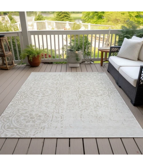 Addison Chantille ACN758-Ivory 8 ft. X 10 ft. Rectangle Rug