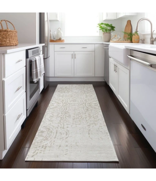 Addison Chantille ACN758-Ivory 2 ft. 3 in. X 7 ft. 6 in. Rectangle Rug