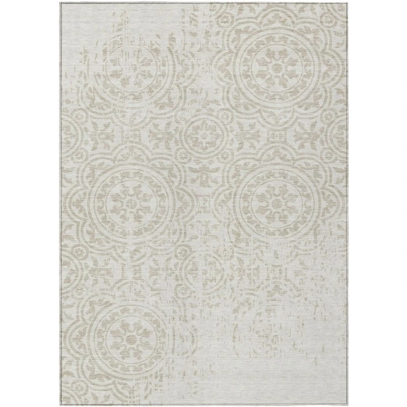 Addison Chantille ACN758-Ivory 8 ft. X 10 ft. Rectangle Rug
