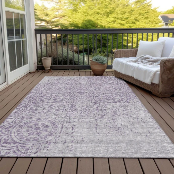 Addison Chantille ACN758-Lavender 9 ft. X 12 ft. Rectangle Rug