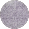 Addison Chantille ACN758-Lavender 8 ft. X 8 ft. Round Rug