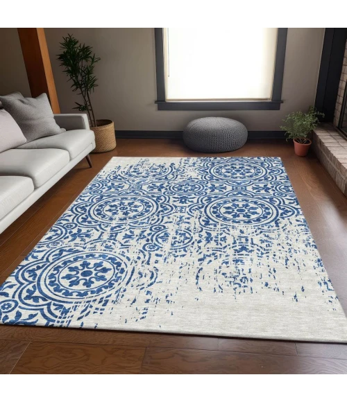 Addison Chantille ACN758-Navy 5 ft. X 7 ft. 6 in. Rectangle Rug
