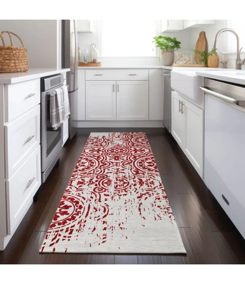 Addison Chantille ACN758-Red 2 ft. 3 in. X 7 ft. 6 in. Rectangle Rug