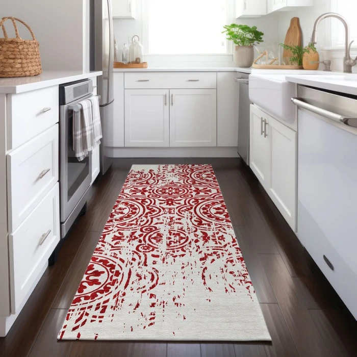 Addison Chantille ACN758-Red 2 ft. 3 in. X 7 ft. 6 in. Rectangle Rug