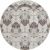 Addison Chantille ACN759-Chocolate 8 ft. X 8 ft. Round Rug
