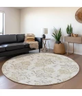 Addison Chantille ACN759-Ivory 8 ft. X 8 ft. Round Rug