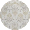 Addison Chantille ACN759-Ivory 8 ft. X 8 ft. Round Rug