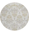 Addison Chantille ACN759-Ivory 8 ft. X 8 ft. Round Rug