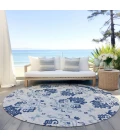 Addison Chantille ACN759-Navy 8 ft. X 8 ft. Round Rug