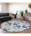 Addison Chantille ACN759-Navy 8 ft. X 8 ft. Round Rug