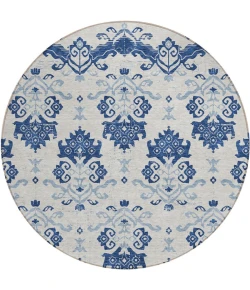 Addison Chantille ACN759-Navy 8 ft. X 8 ft. Round Rug