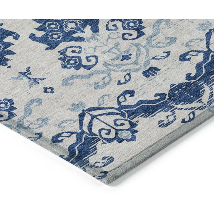 Addison Chantille ACN759-Navy 8 ft. X 8 ft. Round Rug