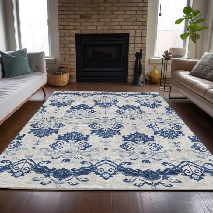 Addison Chantille ACN759-Navy 5 ft. X 7 ft. 6 in. Rectangle Rug