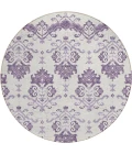 Addison Chantille ACN759-Purple 8 ft. X 8 ft. Round Rug