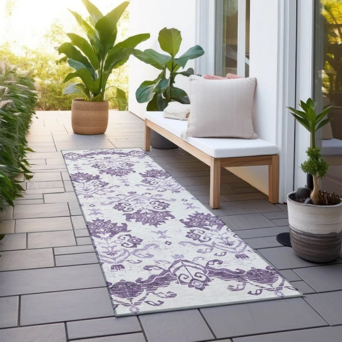 Addison Chantille ACN759-Purple 2 ft. 3 in. X 7 ft. 6 in. Rectangle Rug