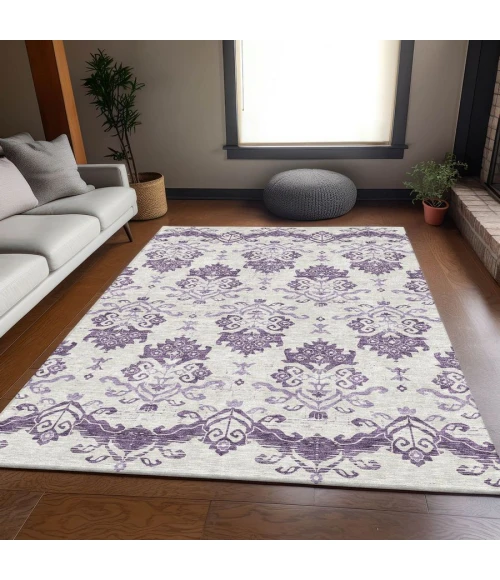 Addison Chantille ACN759-Purple 5 ft. X 7 ft. 6 in. Rectangle Rug