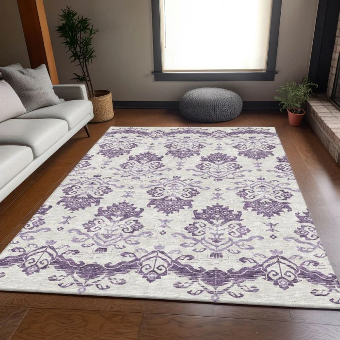 Addison Chantille ACN759-Purple 9 ft. X 12 ft. Rectangle Rug