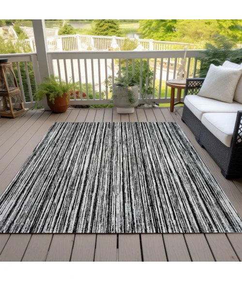 Addison Chantille ACN760-Black 5 ft. X 7 ft. 6 in. Rectangle Rug