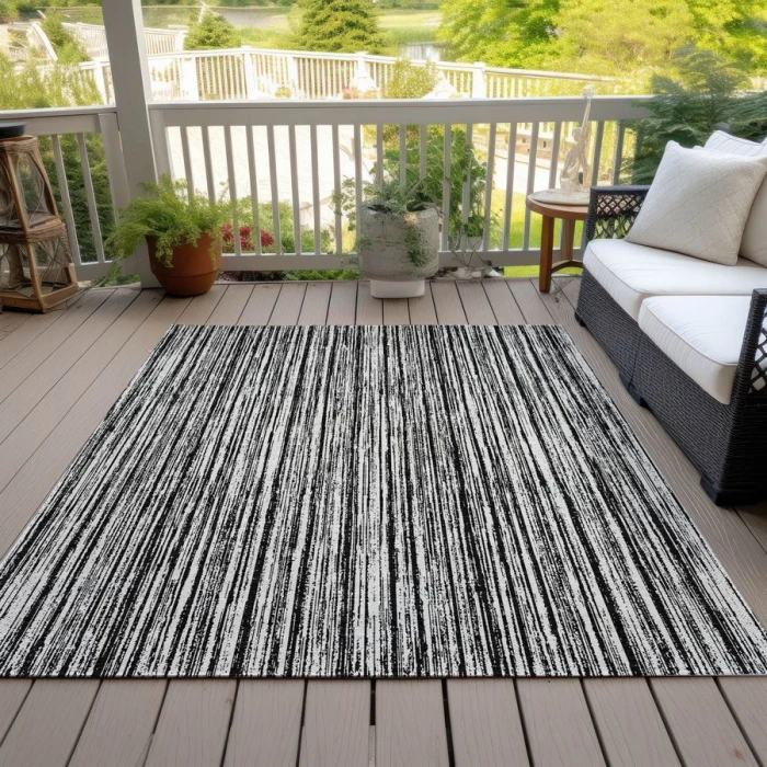 Addison Chantille ACN760-Black 3 ft. X 5 ft. Rectangle Rug