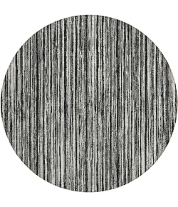 Addison Chantille ACN760-Black 8 ft. X 8 ft. Round Rug