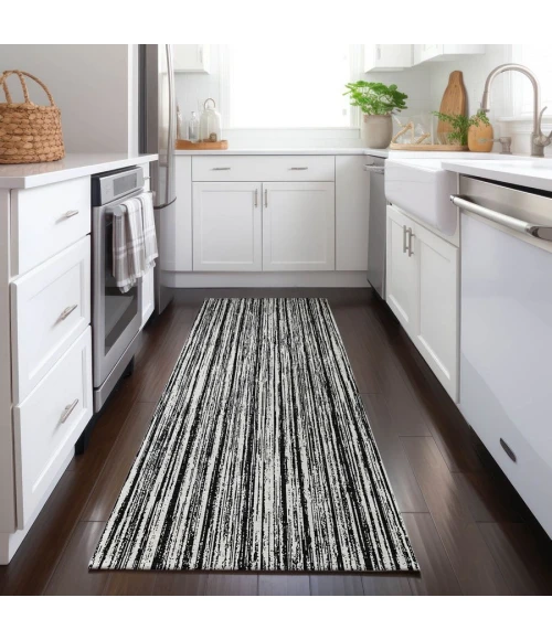 Addison Chantille ACN760-Black 2 ft. 3 in. X 7 ft. 6 in. Rectangle Rug