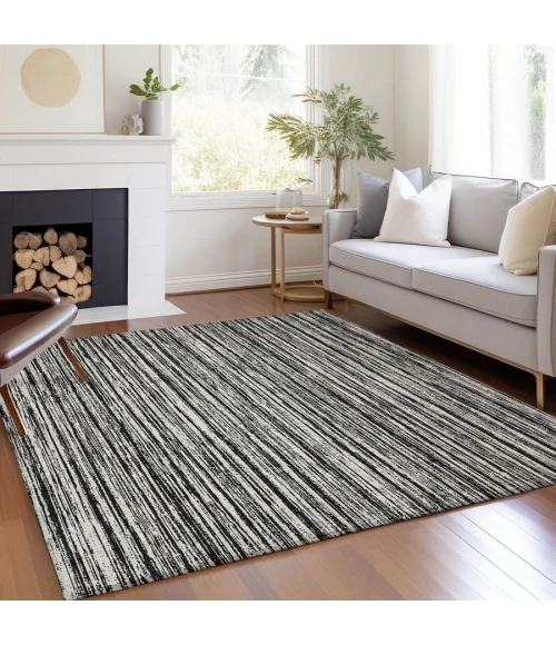 Addison Chantille ACN760-Black 5 ft. X 7 ft. 6 in. Rectangle Rug