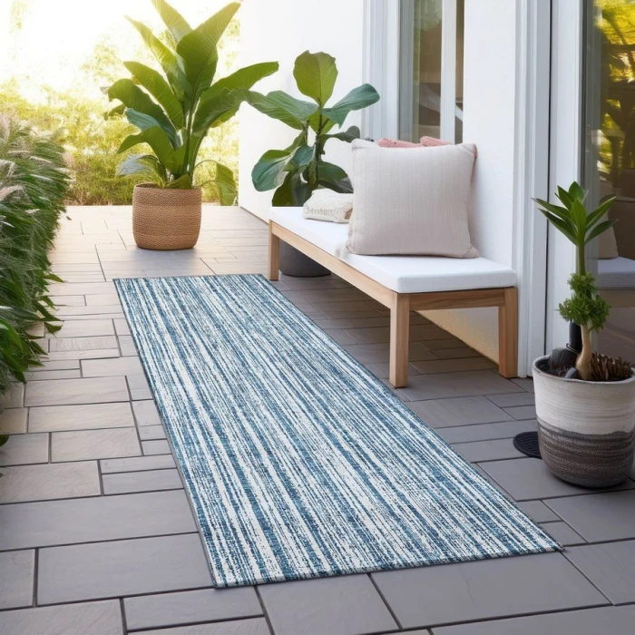Addison Chantille ACN760-Blue 2 ft. 3 in. X 7 ft. 6 in. Rectangle Rug