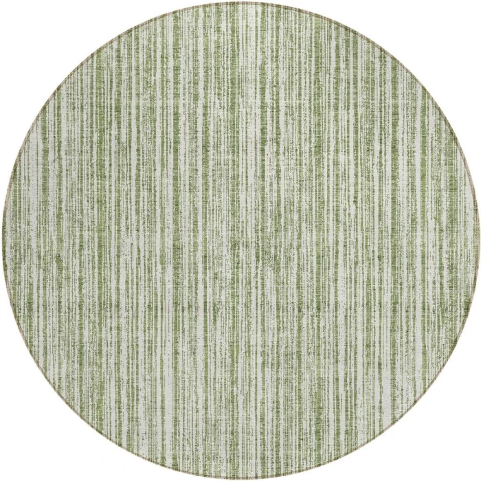 Addison Chantille ACN760-Green 8 ft. X 8 ft. Round Rug