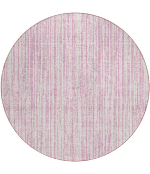 Addison Chantille ACN760-Pink 8 ft. X 8 ft. Round Rug