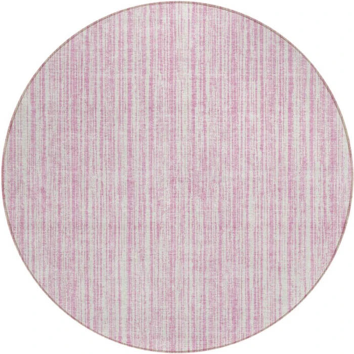 Addison Chantille ACN760-Pink 8 ft. X 8 ft. Round Rug