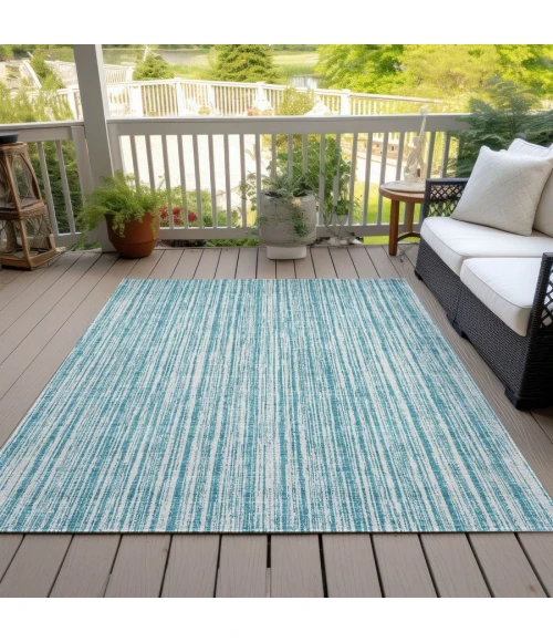 Addison Chantille ACN760-Teal 9 ft. X 12 ft. Rectangle Rug